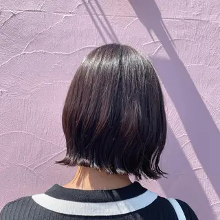 ショート ベージュ/透明感/ 桃子のヘアスタイル