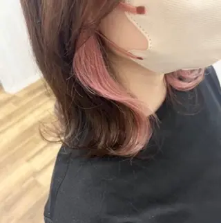 カラー TELA HAIR君津店【テーラーヘアー】所属・阿部 優奈のヘアスタイル