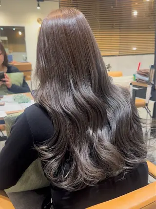 ロング カラー La Bonheur hair parfait所属・谷本虎太郎　艶カラー 🌈髪質改善のヘアスタイル
