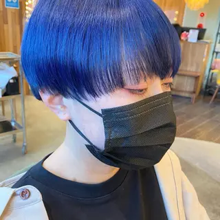 ショート カラー 高橋 舟太郎のヘアスタイル