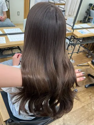 ロング カラー ブリーチカラー/ パーマ/Asukaのヘアスタイル