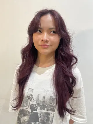 カラー 太田 遙のヘアスタイル