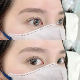 マツエク・マツパ アイブロウ Lino me. かとうのマツエク・マツパデザイン