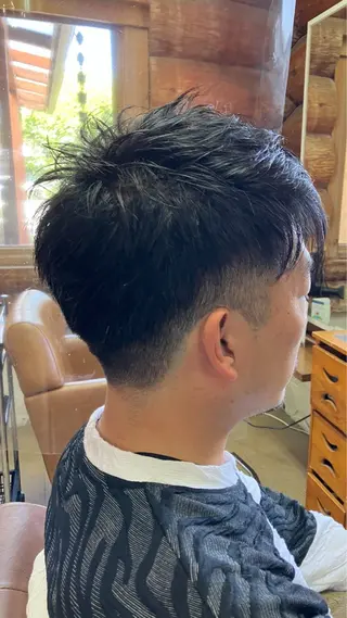 メンズ 中谷 浩子のヘアスタイル