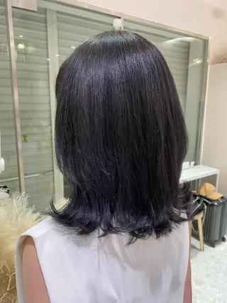 ミディアム カラー 🌟透明感カラー🌟 恵比寿/sayuのヘアスタイル