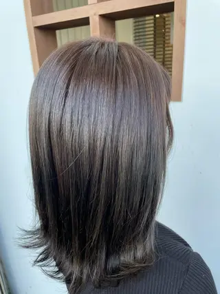 ミディアム 美容室 Jフィドルファドル所属・わきた かずなのヘアスタイル