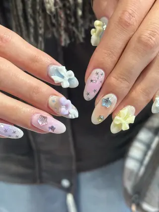 ネイル ハイトーン特化 pepe🎀のヘアスタイル