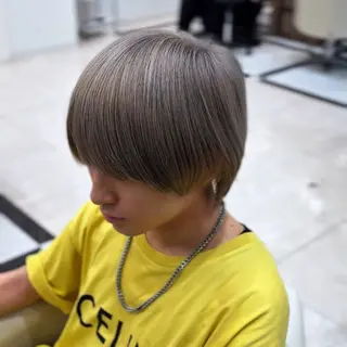 ショート カラー メンズ SALOWIN名古屋Suite店所属・名古屋のメンズ特化 美容師/わたるのヘアスタイル