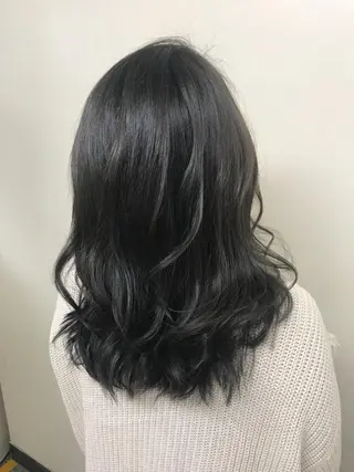 セミロング カラー Oasis所属・🦋Oasis RINA 🦋のヘアスタイル