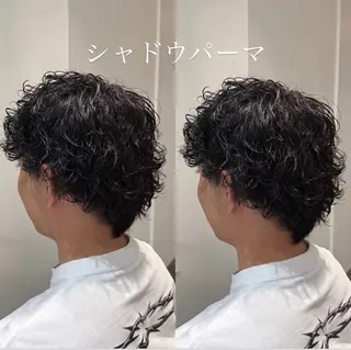 メンズ メンズパーマ/艶 モテカラー/福井悟朗のヘアスタイル