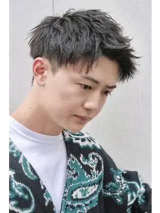 メンズ MENSFEEL 南森町所属・日置 結人のヘアスタイル