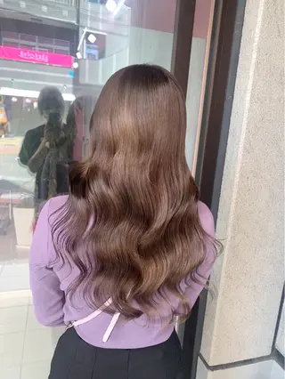 ロング カラー ハイトーン支持率 No.1🦋KOKIのヘアスタイル