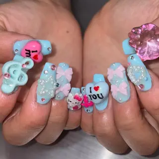 ネイル 👽個性派ネイル🎀 komachiのヘアスタイル