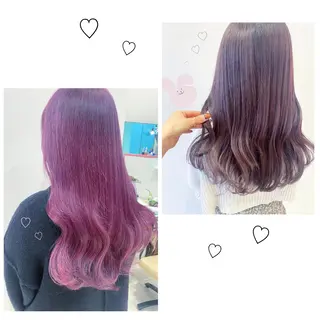 セミロング カラー EMANON新宿東口所属・新宿駅近♡個室 ♡関口三都季🌜のヘアスタイル