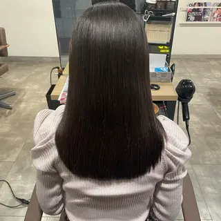 ロング カラー ブリーチなし ダブルカラー三國雅矢のヘアスタイル