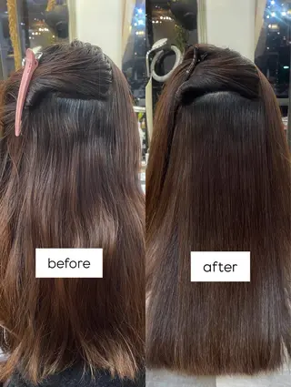 kahona/カラー /縮毛矯正/銀座のヘアスタイル