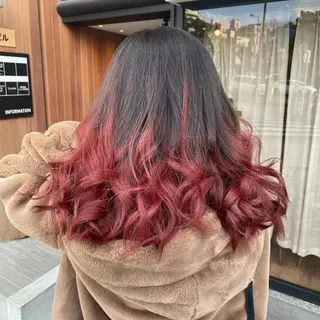 セミロング 大阪長居🌱野見山 卓也のヘアスタイル