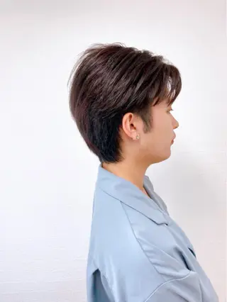 カラー メンズ 星野 美沙のヘアスタイル