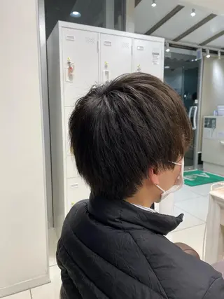 メンズ PLUSONE美容室所属・藤本 悠雅のヘアスタイル