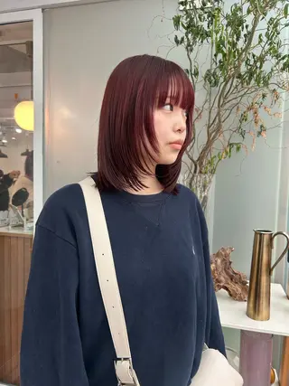ショート カラー VISION   aoyama所属・かがやしづ ⭐️ブリーチカラーのヘアスタイル