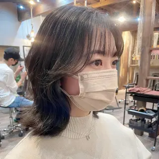 ショート カラー 顔周りカット× 髪質改善【リョウ】のヘアスタイル