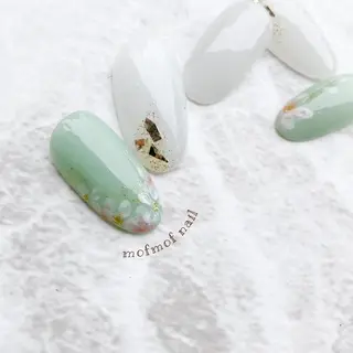 ネイル mofmofnail 🌿shimizuのネイルデザイン