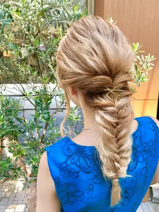 ロング ヘアアレンジ 山下 直人のヘアスタイル