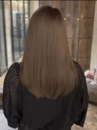 ロング カラー 山田 大河のヘアスタイル