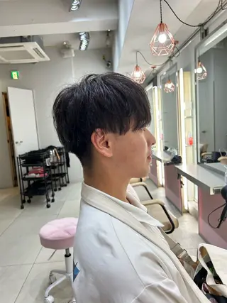 メンズ Ami♡ ピンク/ラベンダーのヘアスタイル