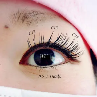 マツエク・マツパ White/マツエク /まつパ/耳つぼのマツエク・マツパデザイン