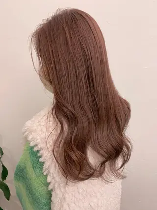 ロング ハイトーン職人💗 松本輝美のヘアスタイル