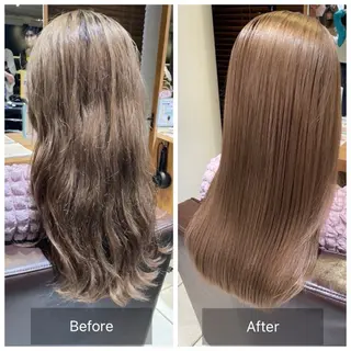 ロング Bonheur銀座店所属・髙落 香帆のヘアスタイル