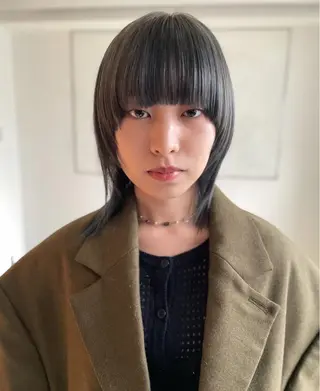 ミディアム 田邉 海斗のヘアスタイル