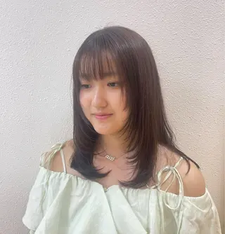 セミロング CIEL 天神店所属・🎀momoa CIEL天神店🎀のヘアスタイル