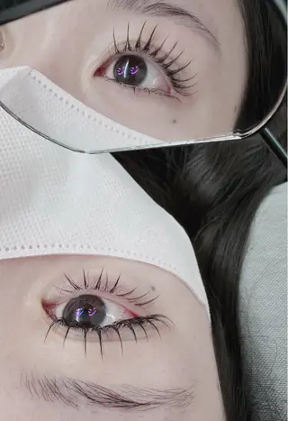 マツエク・マツパ 🎱🌸ジ ジ🌸🎱のマツエク・マツパデザイン