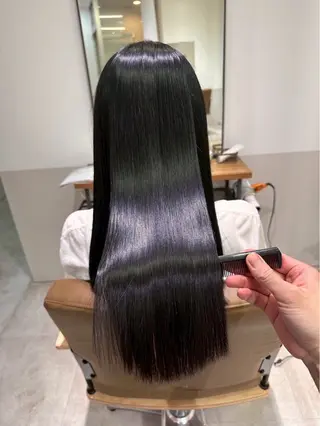 ロング TLUUS/大阪梅田 /髪質改善✨️蓮のヘアスタイル