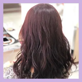 ロング カラー 大澤 碧のヘアスタイル