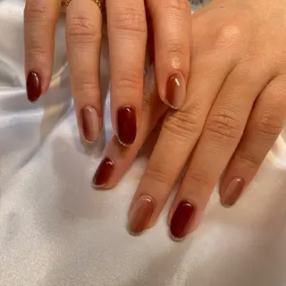 ネイル 糀屋 彩奈のネイルデザイン