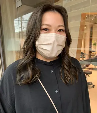 セミロング カラー AR.MARA hair  studio所属・AR.MARA サトウヒカルのヘアスタイル