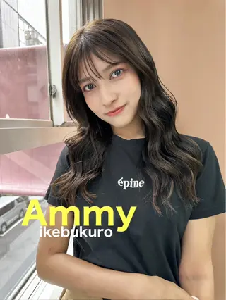 ロング 韓国風パーマ/ 韓国ヘア/大森千寛のヘアスタイル