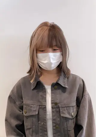 ミディアム カラー Go to day渋谷sol店所属・🟧オシャレ女子多数 アツシ🟧のヘアスタイル