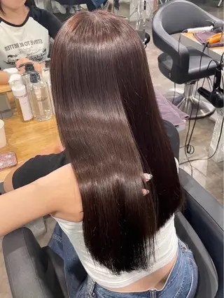 カラー マティス 表参道(matiz)所属・透明感ワンカラー⭐️ ARISA🌺⭐️のヘアスタイル