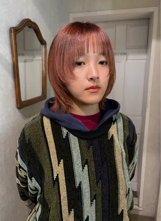 ミディアム 透明感モテスタイル 💞SHIORI💞のヘアスタイル