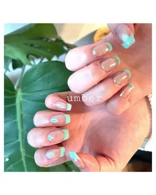 ネイル umber 三茶1分のネイルデザイン