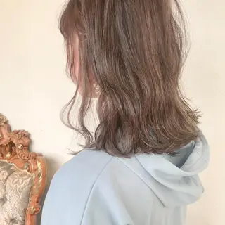 ミディアム カラー Joule銀座 石山あやのヘアスタイル