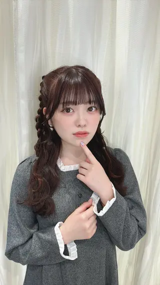 ヘアアレンジ 韓国🫧アイドルヘア 🎀みづきのヘアスタイル