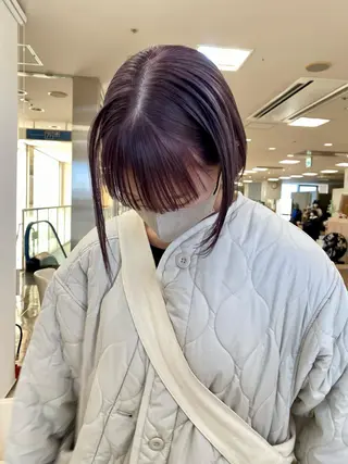 ショート カラー レイヤー/ウルフ🤎 mayo.のヘアスタイル