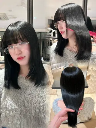 ミディアム 🩶kind虎井遥音 カットモデル募集中のヘアスタイル