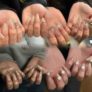 ネイル ⟡.·coco⟡.· 年始予約解放中のネイルデザイン