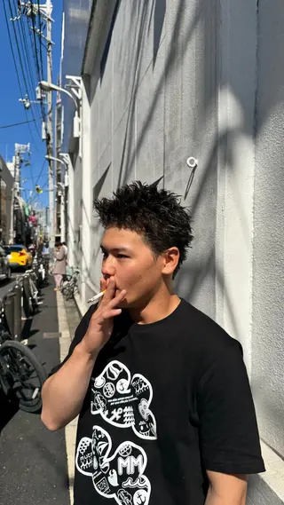 ショート エクシア西梅田所属・メンズ特化⚡️うえだ りゅうきのヘアスタイル